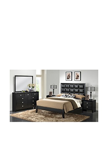 Algopix Similar Product 8 - Baxton Studio Carolina 5Piece Modern