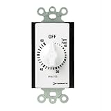 Intermatic FD60MWC 60-Minute Spring Loaded Wall Timer, White | Power ...