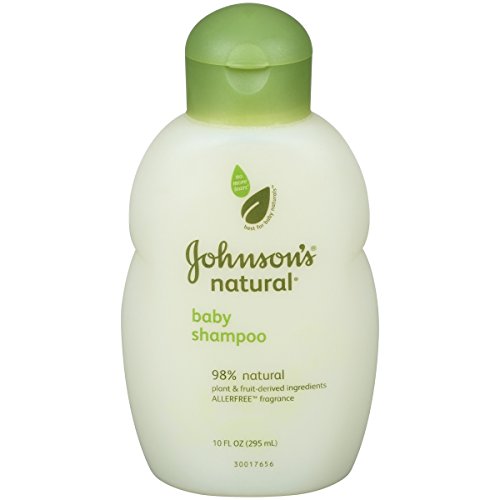 Johnson's Natural Baby Shampoo, 10 Ounce (Pack of 2)