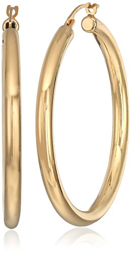 Algopix Similar Product 20 - 14K Yellow Gold Nano Diamond Resin Hoop