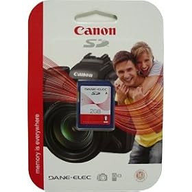 DANE ELEC 2 GB Secure Digital (SD) Memory Card for Canon