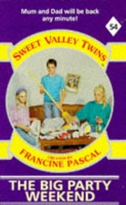 Sweet Valley Twins #54 THE BIG PARTY WEEKEND