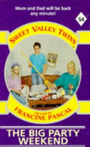 Sweet Valley Twins #54 THE BIG PARTY WEEKEND by Jamie Suzanne