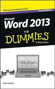 Word 2013 For Dummies (For Dummies (Computer/Tech))