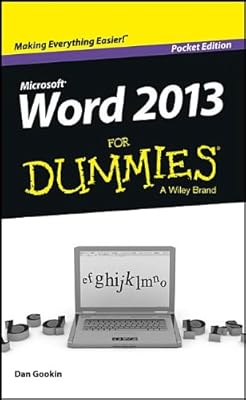 Word 2013 For Dummies (For Dummies (Computer/Tech))