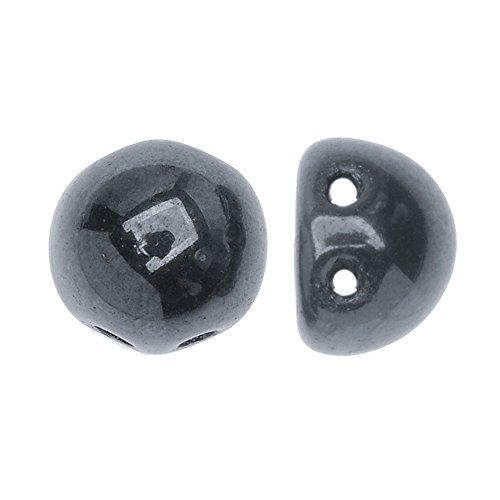 Algopix Similar Product 17 - CzechMates Glass 2Hole Round Cabochon