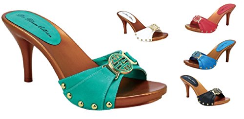 Blossom Vote-40 Super Lightweight *Sexy Strappy Slide On Sandals *High Heel Platform