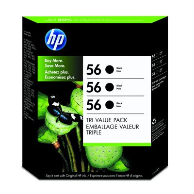 Hp 56 Inkjet Print Cartridges Tri-pack