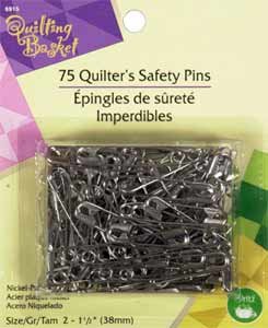 

Quilter's Basting Pins-nickel Plated-size 2-75 Ct.
