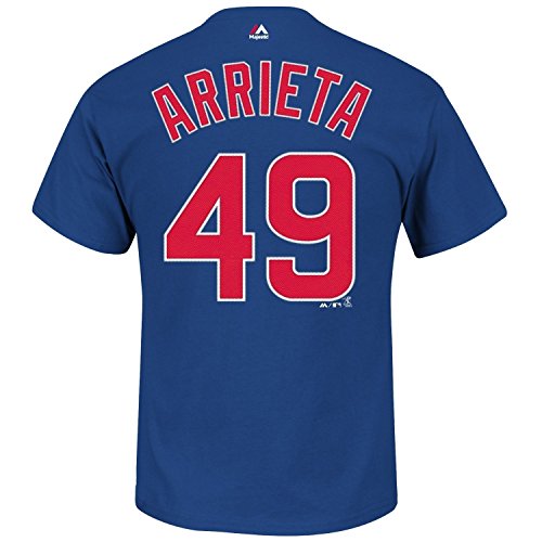 Jake Arrieta Chicago Cubs #49 MLB Kids 4-7 Name & Number Player T-shirt