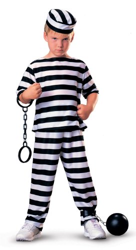 Prisoner Boy Kids Costume