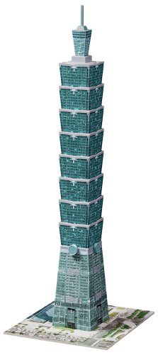 Taipei 101 Tower 3D Puzzle, 216-Piece
