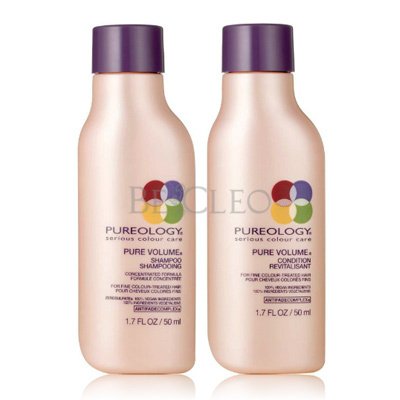 Pureology Pure Volume Shampoo & Conditioner Travel Size Set 1.7 oz each set