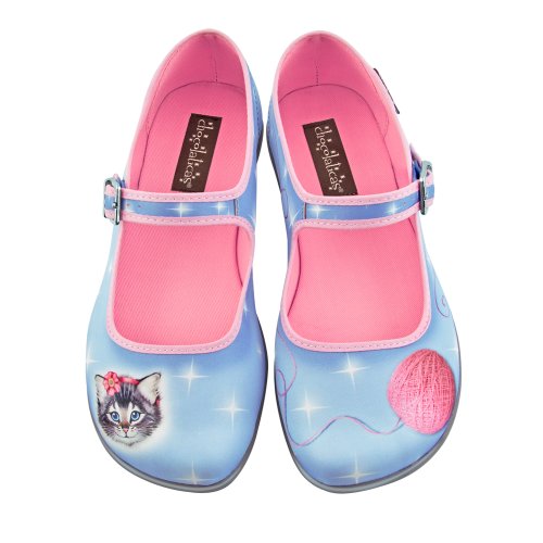 Hot Chocolate Design Chocolaticas Sussy Cat Women's Mary Jane Flat
