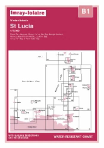 Algopix Similar Product 17 - Imray Iolaire Chart B1 2006: St Lucia