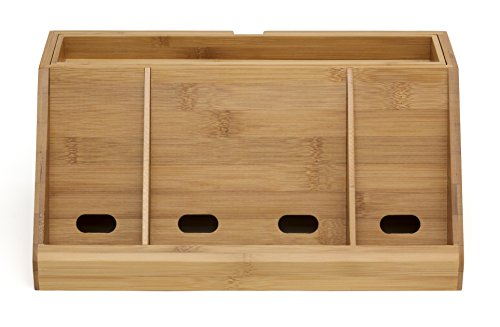 

Lipper International Bamboo Deluxe Recharger Station
