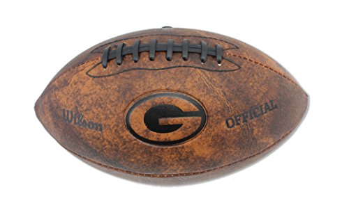 NFL Junior Wilson Throwback Football, 11-Inch, Brown