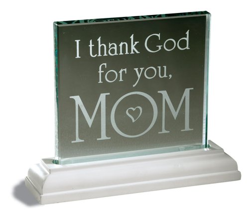 Mom Mini Standing Glass Plaque by Zondervan