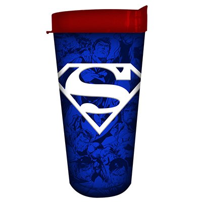 Algopix Similar Product 6 - Silver Buffalo SP121386 16OZ Superman