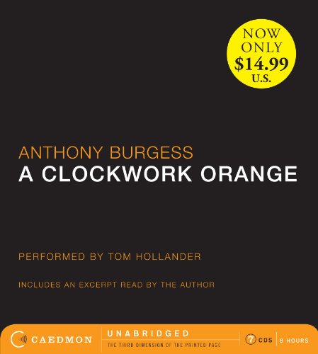 A Clockwork Orange Low Price CD by Anthony Burgess