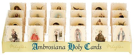 Vintage Replica Antique Holy Card Collection (Set of 12)