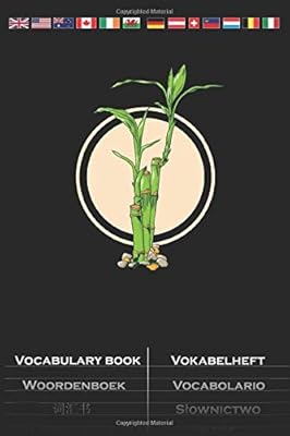 Bamboo Bush Vocabulary Book: Vocabulary textbook with 2 columns for Nature lovers and environmentalists