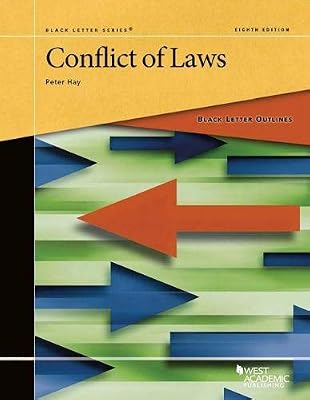 Black Letter Outline on Conflict of Laws (Black Letter Outlines)