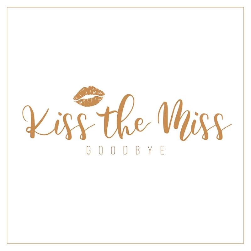 Kiss The Miss Goodbye!: Bride Advice Book - Beautiful Page Designs for Well Wishes, Advices, Photo Book and Gift Log by Vouch Guest Books