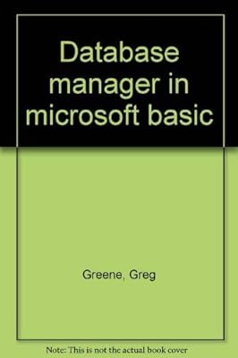 Database manager in microsoft basic