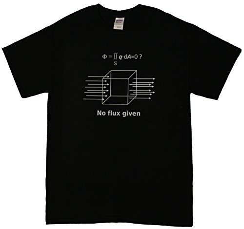 No Flux Given Funny Science Physics Men's T-Shirt