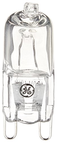 GE Lighting 16755 40-Watt Halogen Low Voltage Lighting G9 Light Bulb, 1-Pack