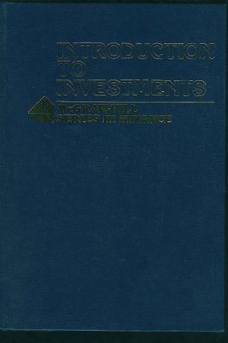 Introduction to Investments (MCGRAW HILL SERIES IN FINANCE) by George A. Christy