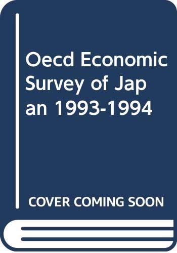 OECD Economic Surveys: Japan 1993-1994 by unknown author