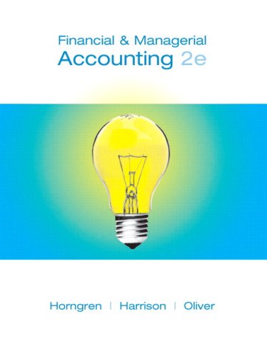 Financial & Managerial Accounting Student Value Edition + Myaccounting Lab Full Ebook Student Access Code Package by Charles T. Horngren