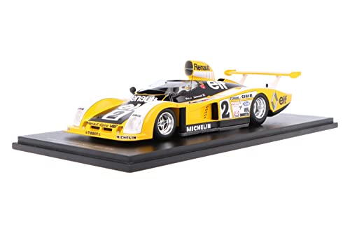 Spark Alpine Renault A442B #2 – Vainqueur Le Mans 1978 – Pironi/Jaussaud – 1/43 Résine