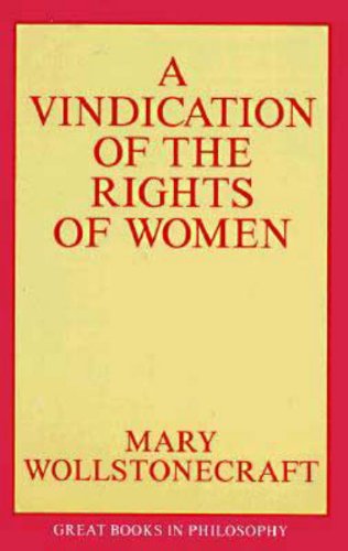 A Vindication of the Rights of Woman by Mary Wollstonecraft