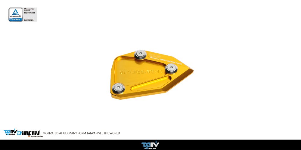 

Dimotiv BMW C650GT C650 SPORT Side Stand Enlarger Foot Plate