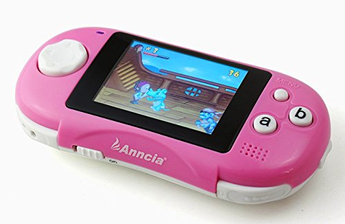 Anncia PDC100 Games Handheld Player with 2.4-Inch Color Display (P100 Pink)