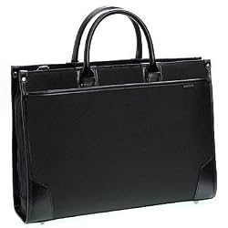 ビジネスバッグ A4サイズ対応 軽量型 2WAY メンズ レディース SAXON 5128（ブラック）