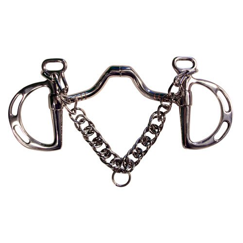 

Robart Pinchless Ported Kimberwick Med Port Bit