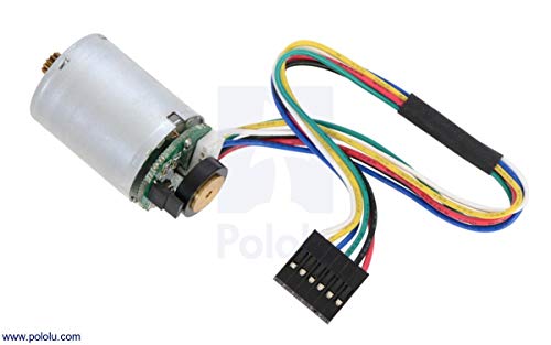 Algopix Similar Product 13 - Pololu HP 6V Motor with 48 CPR Encoder