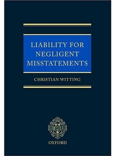 Algopix Similar Product 9 - Liability for Negligent Misstatements