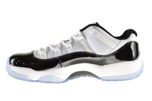 

Air Jordan 11 Retro Low Men's Shoes White/Black-Dark Concord 528895-153 (11 D(M) US)