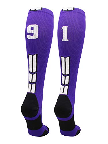 Algopix Similar Product 17 - MadSportsStuff Player Id Number Socks