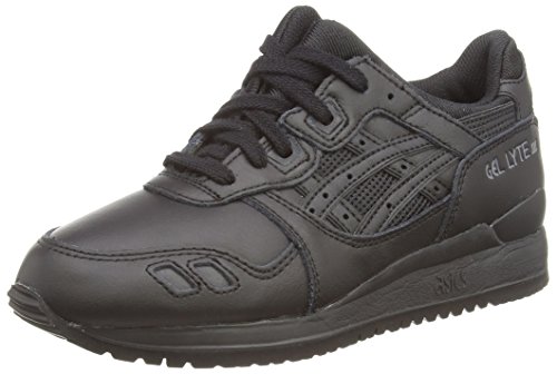 ASICS Gel-Lyte III - Zapatillas de Running, Unisex, Negro (Black), talla 41 (7.5 UK)