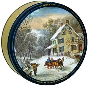 

FeetPeople Decorative Tin with Kiwi Military-Style Polish & Shoe Care Kit - Winter Scene