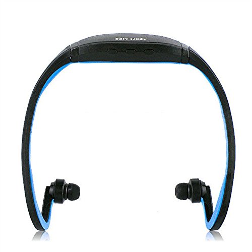 UNIWENT(TM) USB Sport Wireless Handsfree Headset Headphone Earphone MP3 Player (Blue)