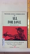 Twentieth century interpretations of All for love; a collection of critical essays