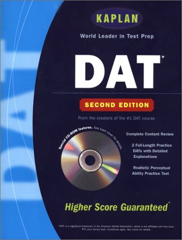 Kaplan DAT with CD-ROM, Second Edition by Kaplan