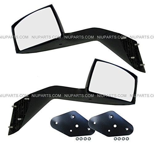 Algopix Similar Product 17 - Hood Mirror Black Driver  Passenger